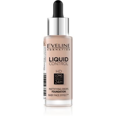 Тональная основа Eveline Liquid Control - №020 Rose Beige