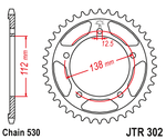 Звезда JTR302.44ZBK