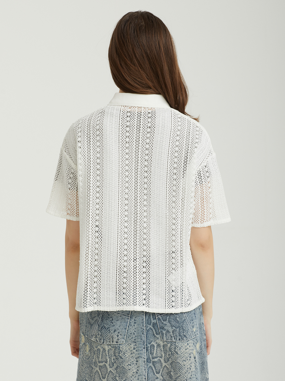 Женское Поло Lace