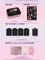 Альбом BLACKPINK - The Girls The Game OST STELLA (LIMITED) 2 Edition SET