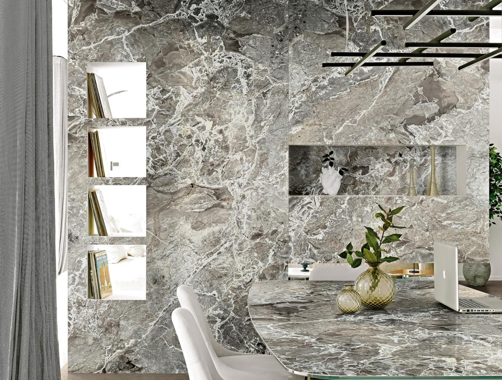 Rex Authentic Luxe Marble Aubisque Glossy 6 mm 120x280