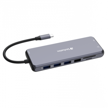 Многопортовый разветвитель Verbatim USB-C Pro CMH-14 на 14 портов
