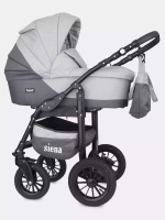 Коляска SIENA   (BartPlast) 04 графит-серый