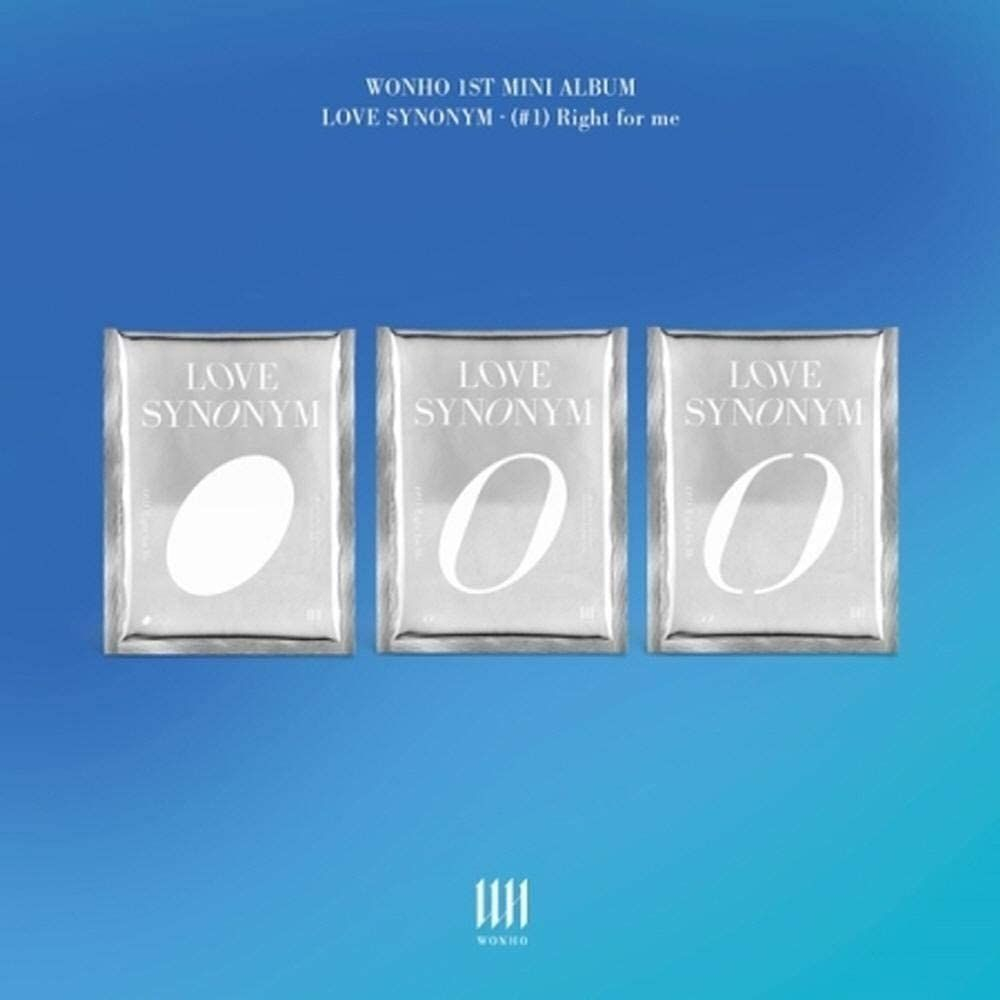 Альбом Monsta X Wonho - Love Synonym #1. Right For Me 1st Min Album 3 Version SET