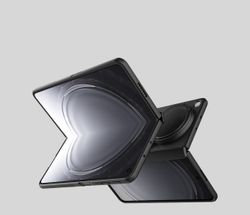 Чехол с защитной откидной крышкой для камеры на OPPO Find N6, серия Super Frosted Shield Prop Magnetic Case (версия с прозрачной крышкой объектива) от Nillkin