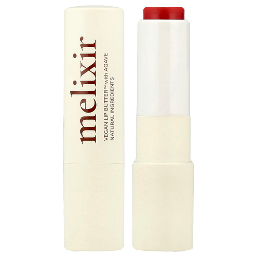 Melixir, Vegan Lip Butter™ с агавой, оттенок 03 Red бархат, 3,9 г (0,13 унции)
