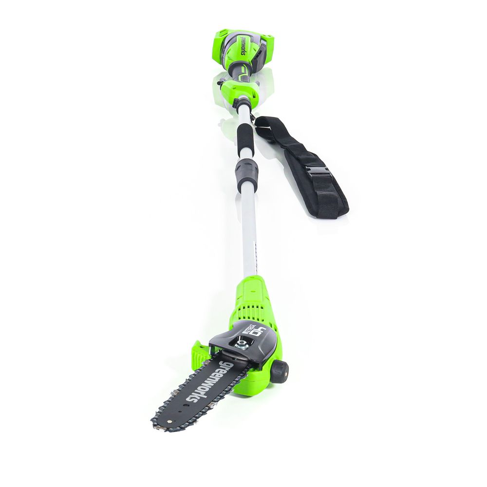 Высоторез-Кусторез аккумуляторный Greenworks G40PSH Арт. 1303907, 2 в 1, 40V, без АКБ и ЗУ