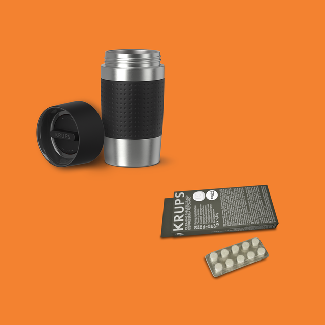 Чистящее средство KRUPS XS300010 + Термокружка N2161144