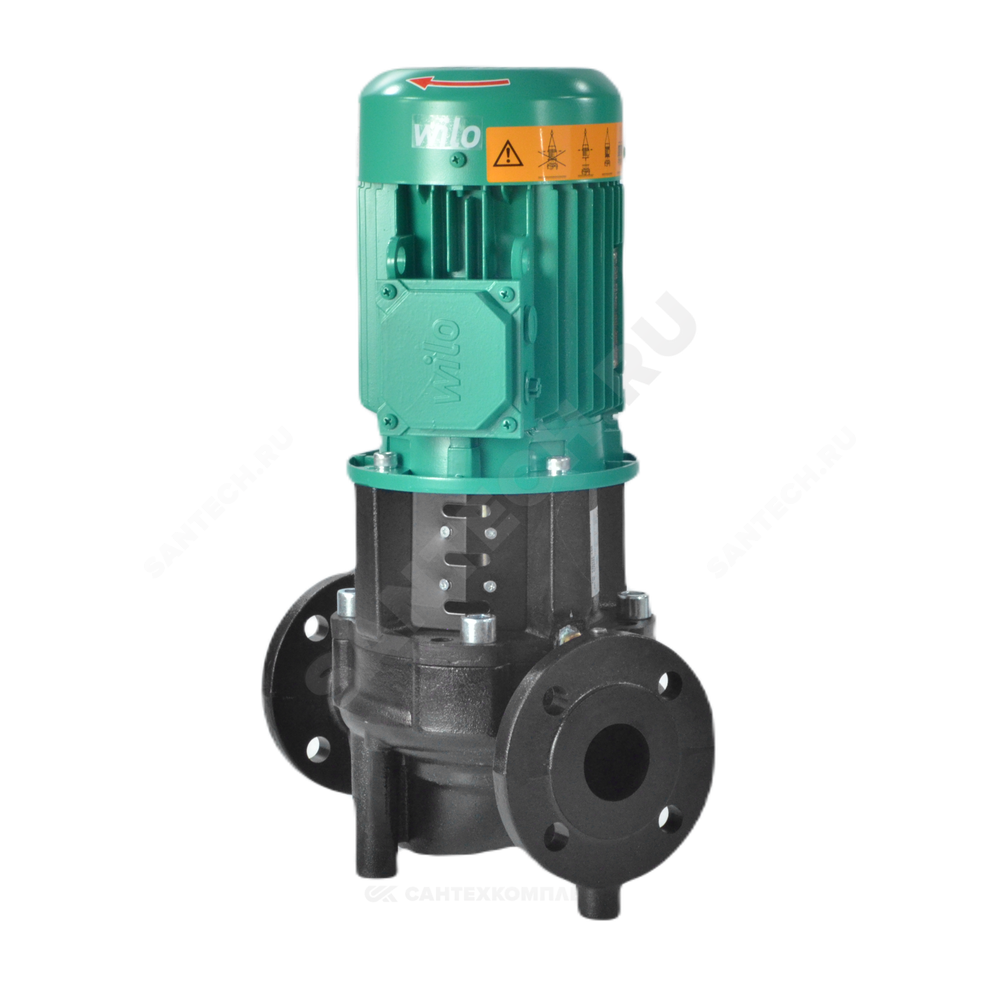 Насос ин-лайн с сухим ротором IL 80/170-11/2-IE3 PN16 3х400В/50 Гц Wilo 2458099