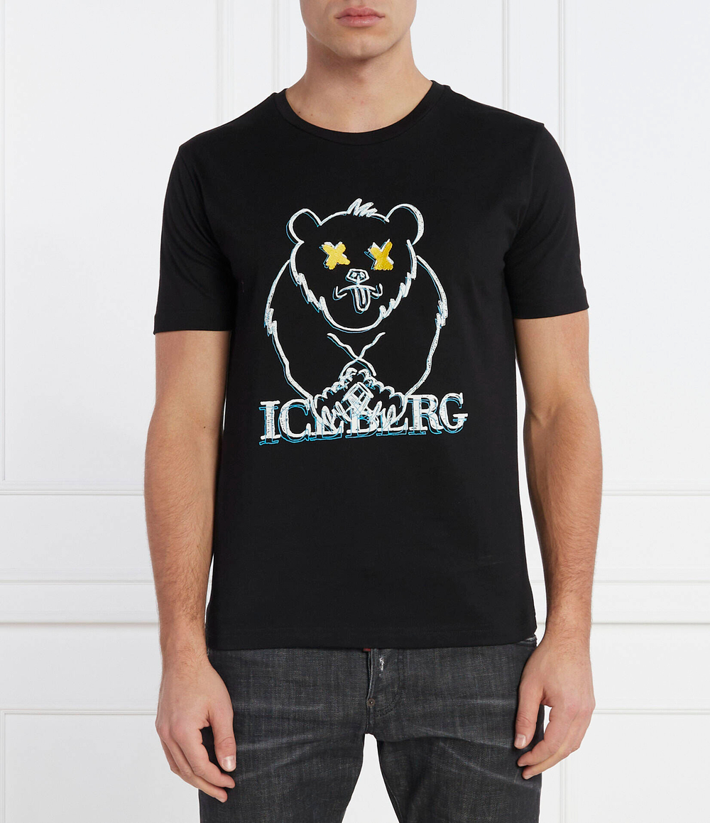 Футболка Iceberg - черный(242 I1P F019 6306)