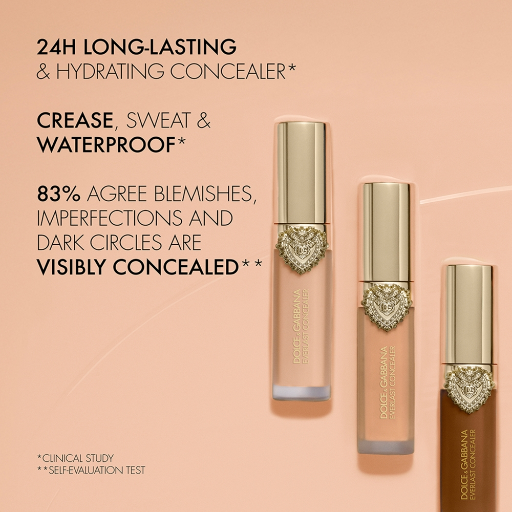 Dolce&Gabbana Everlast Concealer - Долговременный корректор для лица оттенок 14 Light Medium - Peach Undertones, 11 ml