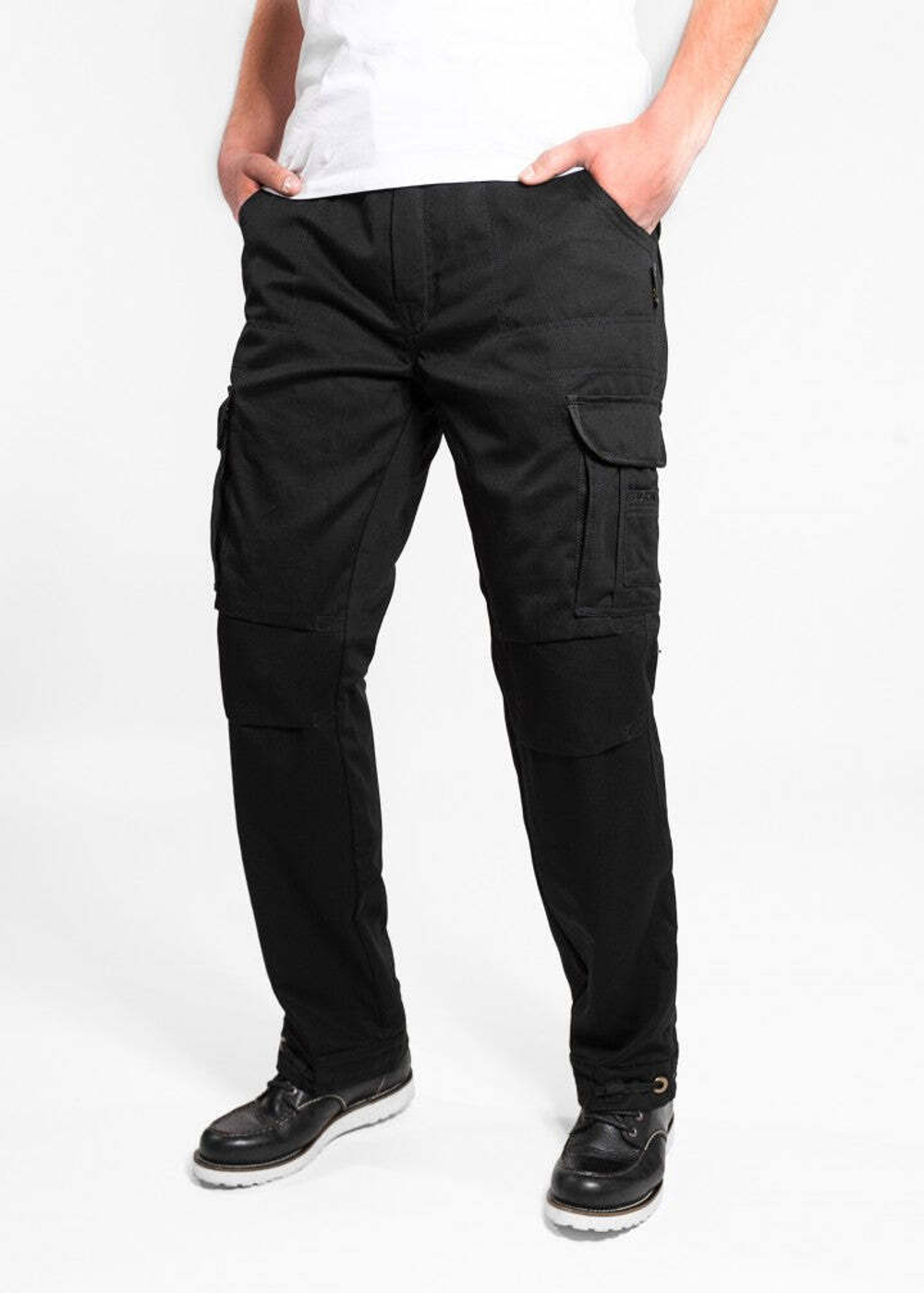 Брюки Regular Cargo/black John Doe