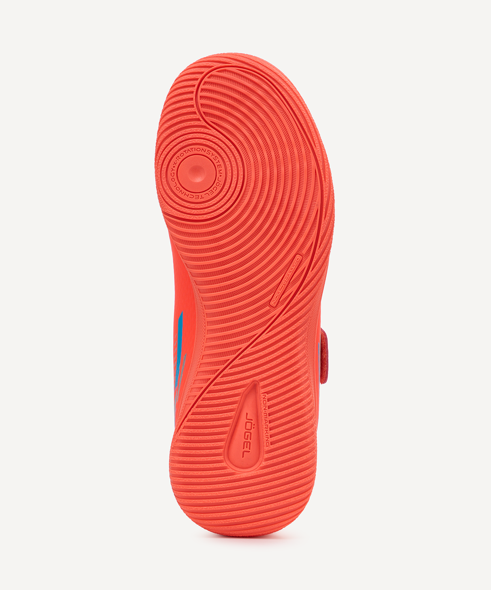 Бутсы футбольные Jogel Evofly IN Talant KIDS coral, коралловый