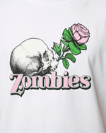 UNDERCOVER ФУТБОЛКА БЕЛАЯ ПРИНТ ZOMBIES