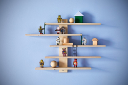 IKEA LUSTIGT  (ИКЕА ЛУСТИГТ)  -  Настенная полка 37х37 см