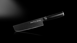 Нож кухонный Накири 16.7см Samura Mo-V Stonewash SM-0043B/K
