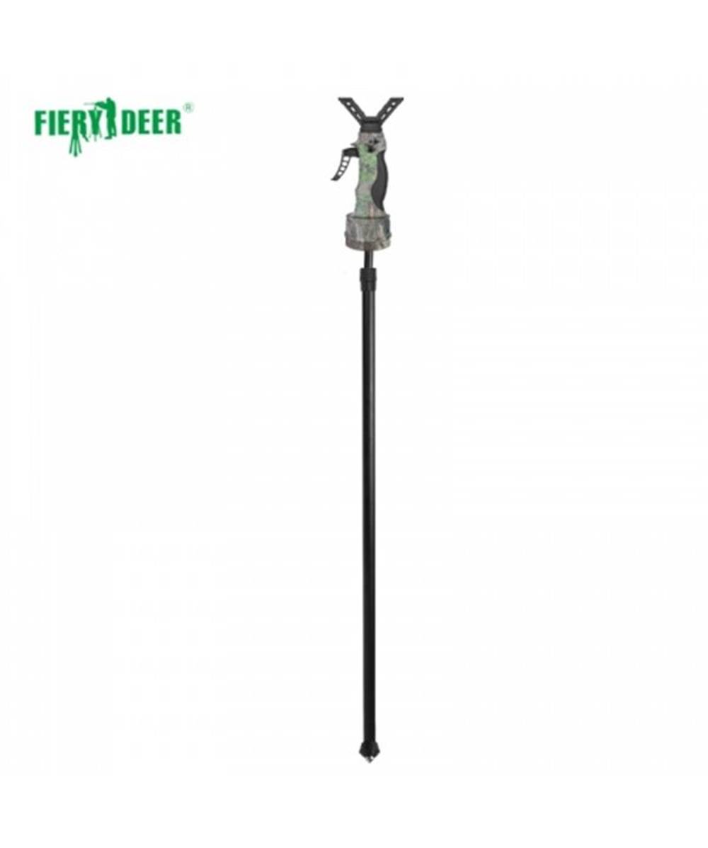 Опора для оружия FIERYDEER 1 нога (монопод) Gen.5 камуфляжный, высота до 1.65м, поворот основания на 360?