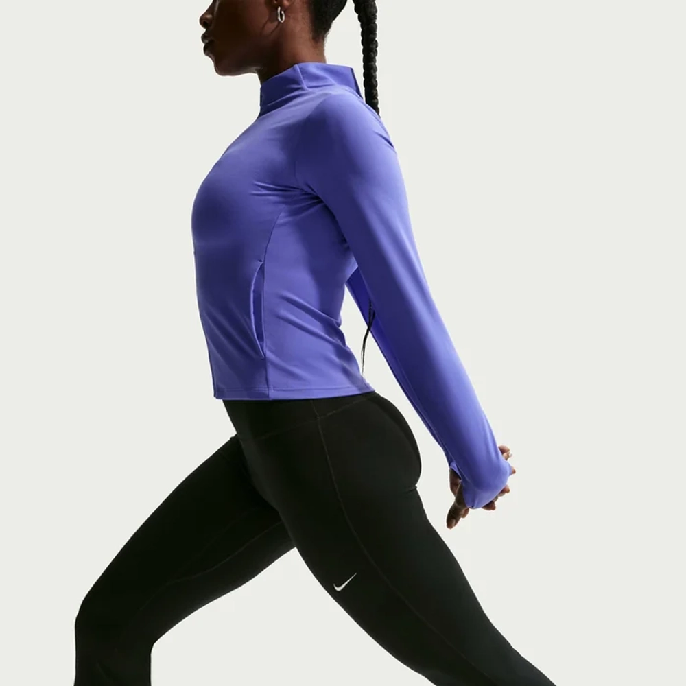 IB9135-010 Брюки тренировочные Nike One High-Waisted Flared Leggings W