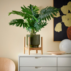 IKEA DAKSJUS  (ИКЕА ДАКСЙУС)  -  Подставка для цветочного горшка - бамбук 28 см