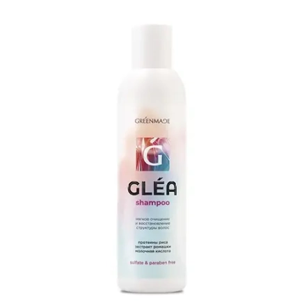Шампунь GLÉA Мягкое очищение и восстановление структуры волос, ТМ GREEN MADE