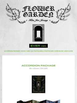 Альбом KIM JAE JOONG - FLOWER GARDEN 4th Album EVER MUSIC ALBUM Version