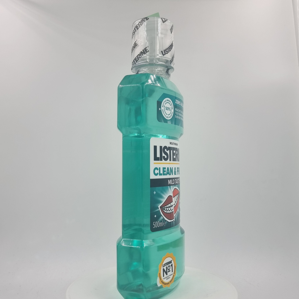 Ополаскиватель для рта Listerine Clean&Fresh с ортодонтическими брекетами 500 мл (Из Эстонии)