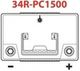 Аккумулятор EnerSys ODYSSEY 34R-PC1500 ( 12V 68Ah / 12В 68Ач ) - фото 2