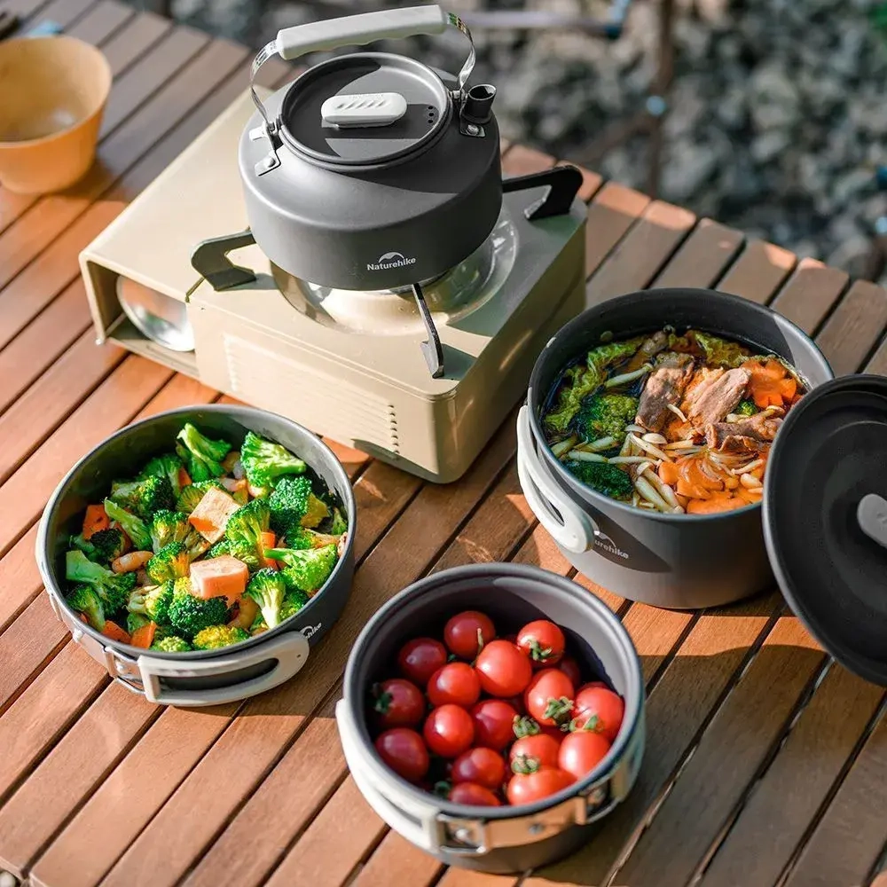 ЧАЙНИК ТУРИСТИЧЕСКИЙ NATUREHIKE CNK2450CF010 0.8 Л