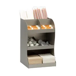 Станция диспенсер для кофейных аксессуаров 25*23*40 см нерж. P.L. Barbossa