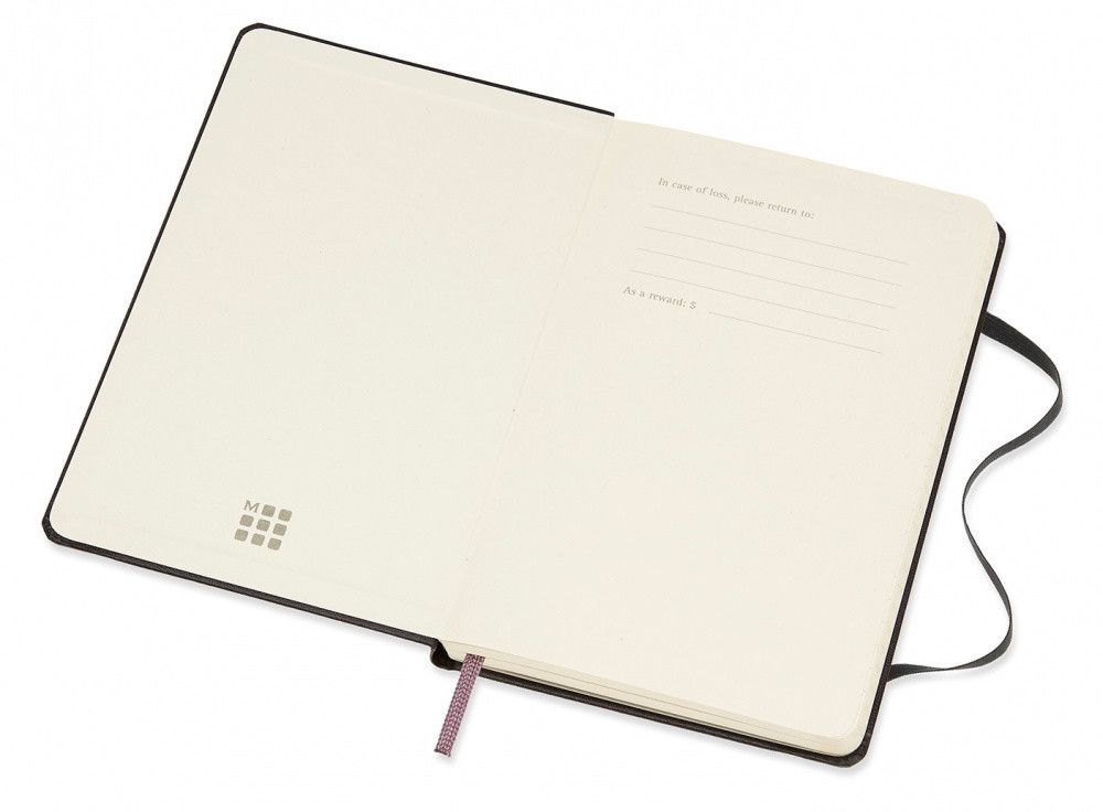 Еженедельник Moleskine Classic Weekly Pocket 90x140 мм (DHB12WH2)