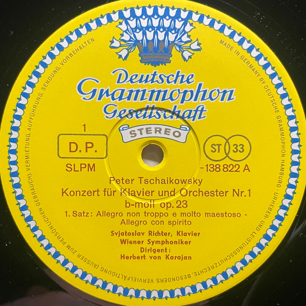 Чайковский - Концерт для фортепиано с оркестром № 1 (Германия)