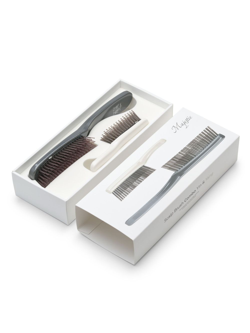 Расческа Majestic Scalp Brush Комбо Инь-ян