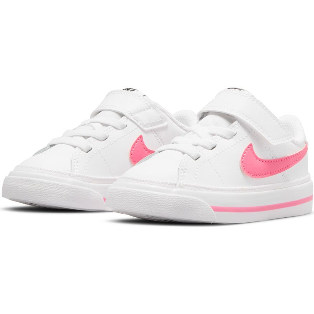 детские Кроссовки теннисные Nike Court Legacy (TDV) Jr - white/hyper pink