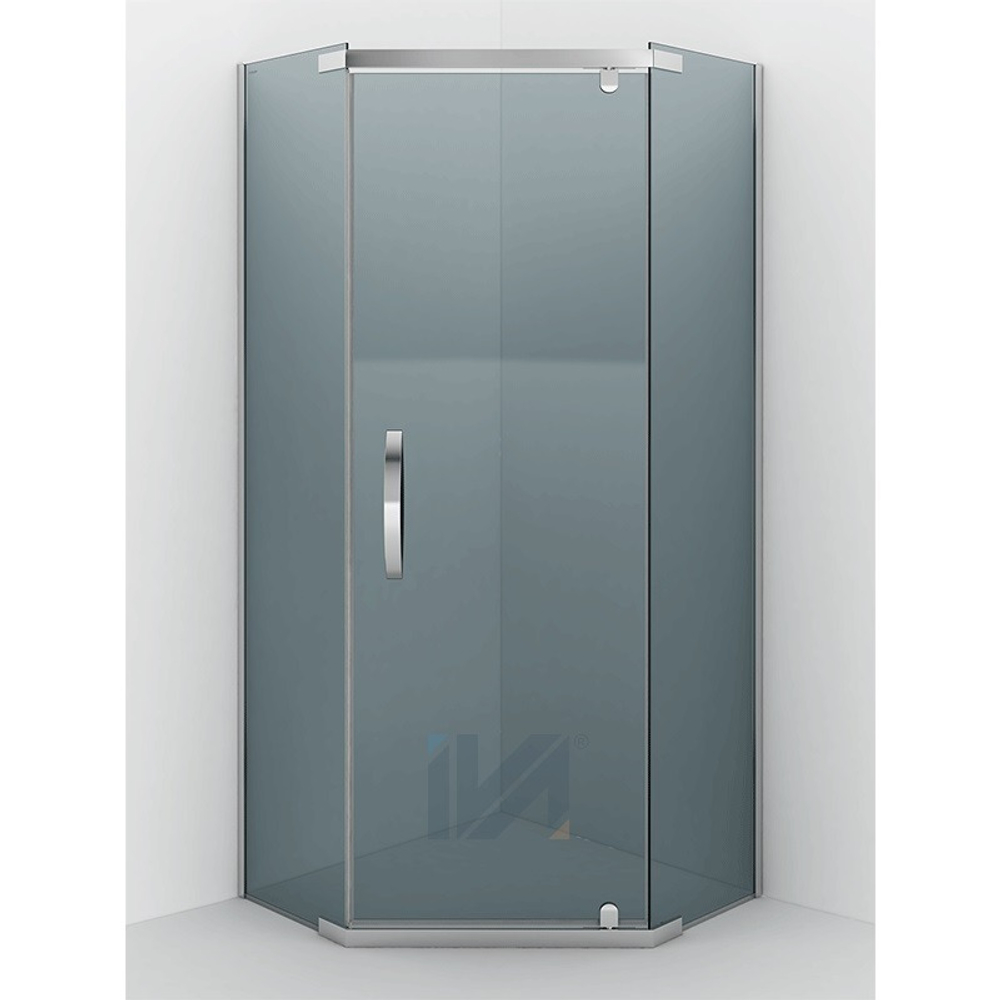 Душевое ограждение IVA E2PS100T 1000*1000*2000 (без поддона) тонированое стекло