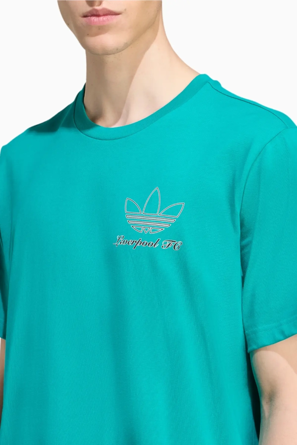 Футболка adidas Liverpool FC 25/26 Terrace Icons Graphic - бирюзовый