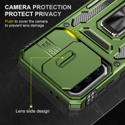 Чехол Safe Case с кольцом и защитой камеры для Samsung Galaxy A36