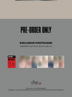 Альбом STRAY KIDS - MAXIDENT CASE Edition 8 Version SET