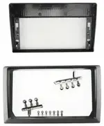 Магнитола для KIA Carnival 3 2014-2020 (рамка-накладка) - Teyes LUX ONE 360 монитор 12.3" 2K QLED на Android 10, Быстрая, CarPlay, 4G SIM-слот, 4 камеры в комплекте