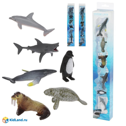 Набор фигурок морские животные Marine life