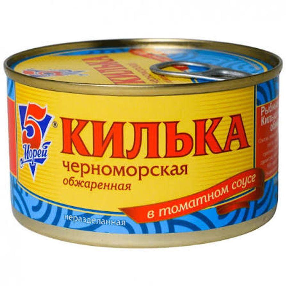 Килька Черноморская Рыб Деревня неразд обжар в тс 240г ключ