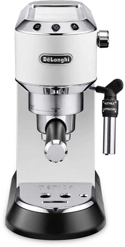 Кофеварка рожковая DeLonghi Dedica EC 685 белый