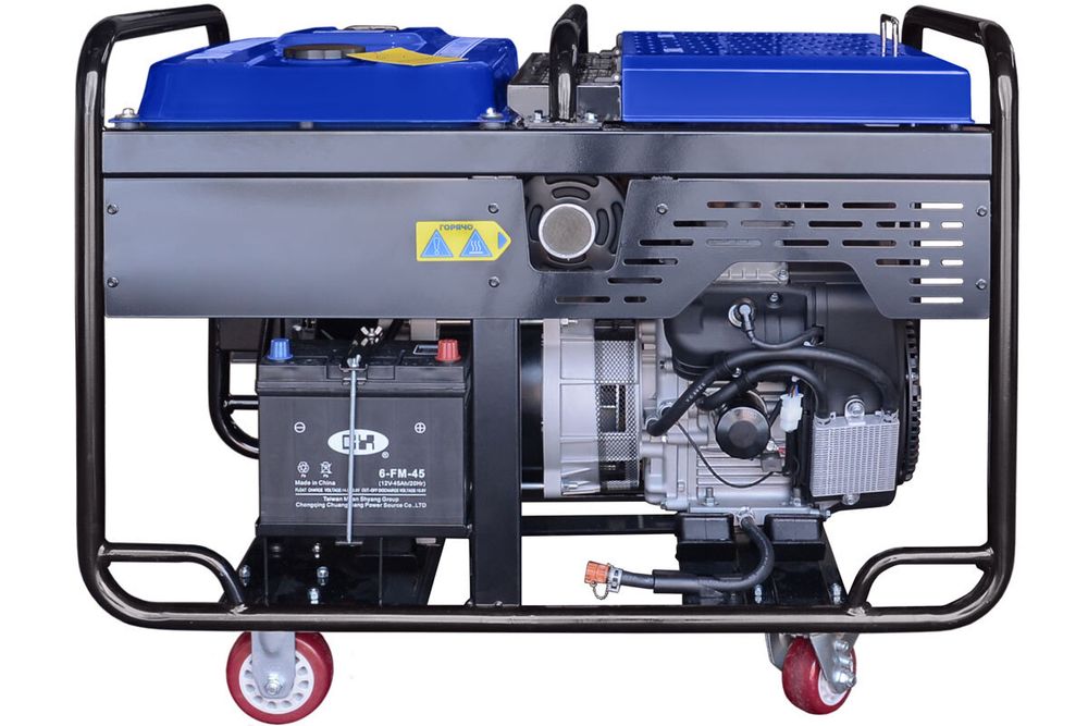 Бензогенератор TSS SGG 12000EHLA в кожухе МК-2.1 - [12 кВт / 54.5 А] двигатель Loncin, эл. старт