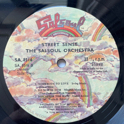 Винтажная виниловая пластинка LP The Salsoul Orchestra Street Sense (Австралия 1979)