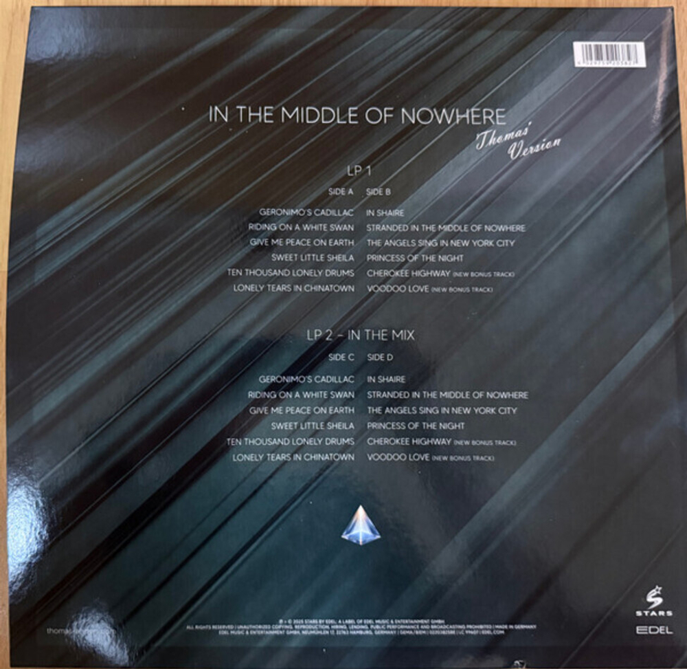 Thomas Anders / ...Sings Modern Talking - In The Middle Of Nowhere - Thomas' Version (2LP)