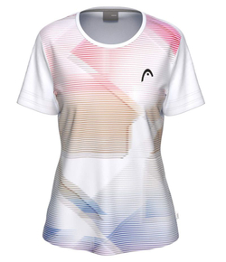 Женская футболка Head Tie-Break II - white/multicolor