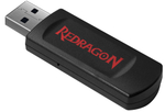 Гарнитура Redragon Nomen 7.1 RGB Led Беспроводная (3.5jack, WirelessUSB) Black