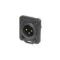 Neutrik NC3MDX-TOP панельный разъем XLR male, для наружного использования, золоченые контакты, IP65,