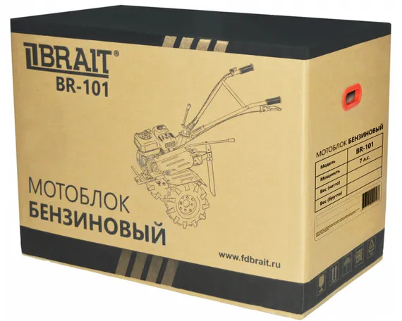 Мотоблок BRAIT BR-101 (7 л.с., колеса 4*8)