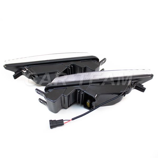 Противотуманные фары (ПТФ) линзованные "Sal-Man" на Volkswagen Tiguan (арт. 01513) (LED 60W)