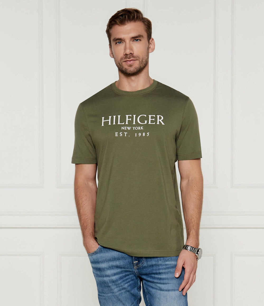 Футболка Tommy Hilfiger - оливковый(MW0MW36499)